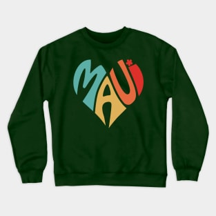 Maui Heart Crewneck Sweatshirt